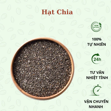 Hạt Chia Đen, Hạt Chia Tốt Cho Sức Khỏe Làm . Hạt Chia Đóng Túi 100g,200g-500g