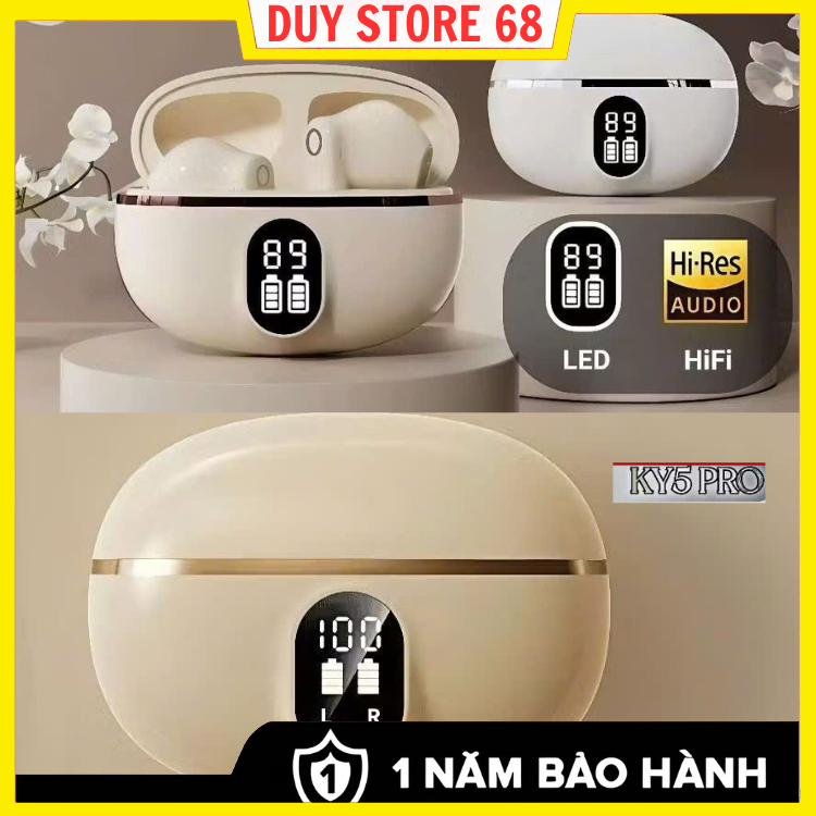 ai Nghe bluetooth KY5 PRO / KY8 / X55 / KY9 M10 5 Màu Trong Suốt Với ...