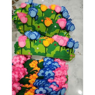 Hoa chân tường trang trí lớp học mầm non 60cm, hoa rung rinh đẹp