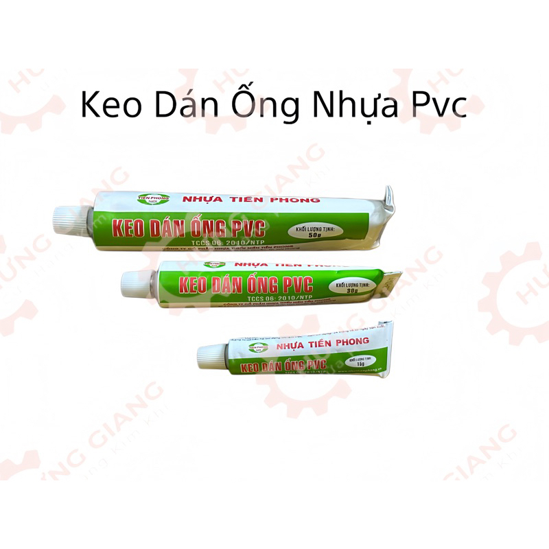 5 TUÝP Keo Dán Ống Nước PVC TIỀN PHONG Siêu Dính 15g 30g 50g
