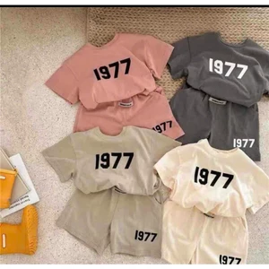 COMBO 5 BỘ CỘC TAY IN HÌNH SỐ 1977 CHO BÉ TRAI VÀ GÁI MÀU NGẪU NHIÊN