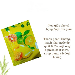 Combo 3 gói kẹo họng các vị gói 84g