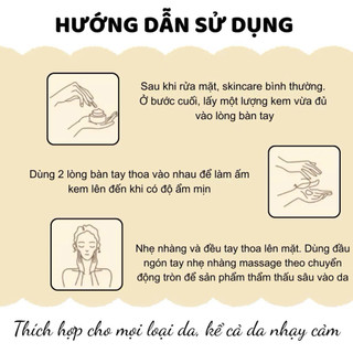 Kem tinh chất dưỡng da nhân sâm giúp trắng da dưỡng ẩm trẻ hóa 60g