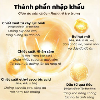 Kem tinh chất dưỡng da nhân sâm giúp trắng da dưỡng ẩm trẻ hóa 60g