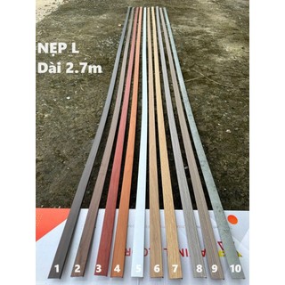 Nẹp kết thúc sàn nhựa, sàn gỗ chiều dài 2.7m