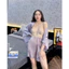HT443 Set váy ngủ và áo choàng sexy xẻ hông có GỌNG sang chảnh gợi cảm HT443 (141+202)