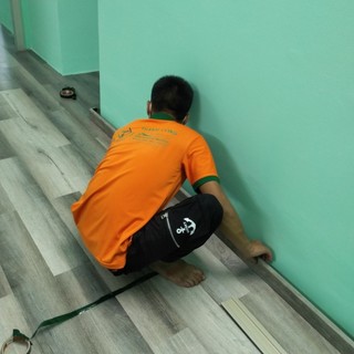 Len  Nẹp Phào chỉ Chân Tường ( thanh Dài 80cm) nhận thi công