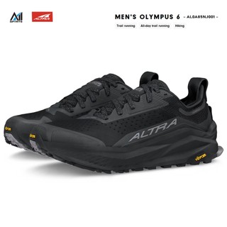 ALTRA - OLYMPUS 6 W - BLACK|BLACK - AL0A85NK001 - GIÀY THỂ THAO CHẠY ĐỊA HÌNH NỮ