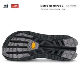 ALTRA - OLYMPUS 6 W - BLACK|BLACK - AL0A85NK001 - GIÀY THỂ THAO CHẠY ĐỊA HÌNH NỮ