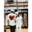 Áo Thun MAISON Form Rộng Chất Vải Cotton Dày Dặn Unisex Nam Nữ Định Lượng 260gsm