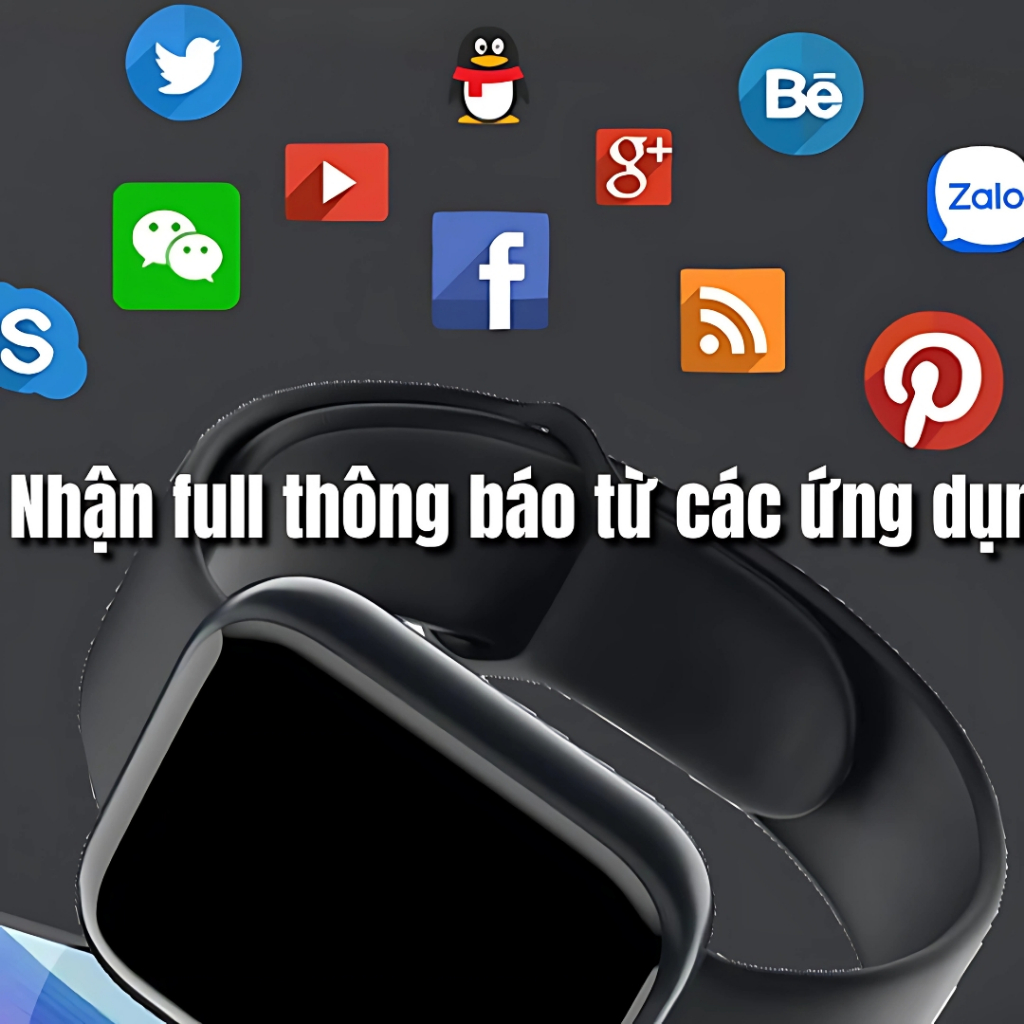 Đồng hồ thông minh T800 PRM Nghe gọi Chơi game Nhận thông báo Theo dõi sức khỏe Chống nước cho Nam và Nữ