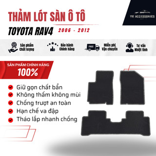 Thảm lót sàn ô tô Diamond Toyota Rav4   chất liệu PVC cao cấp chống trượt chống nước