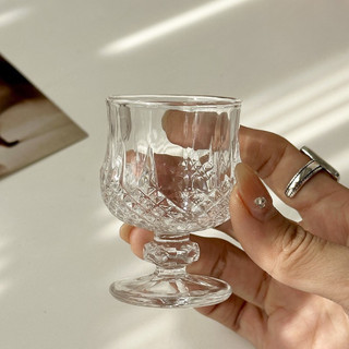 set 6 ly uống rượu 50ml có chân đế phong cách hiện đại. ly rượu thủy tinh pha lê