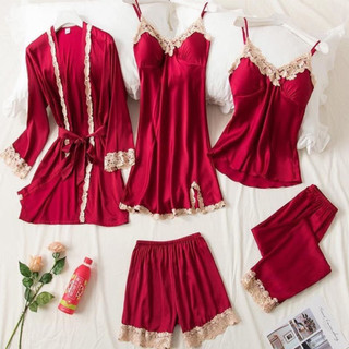 COMBO SET NGỦ LỤA 5 MÓN
