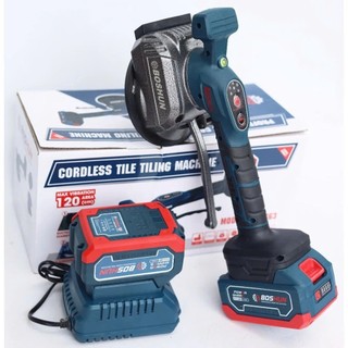 Máy Rung Hít Ốp Lát Gạch Pin BOSHUN BS-RG63, Động Cơ Không Chổi Than, Lực Hút 100kg -Bảo hành 6 tháng