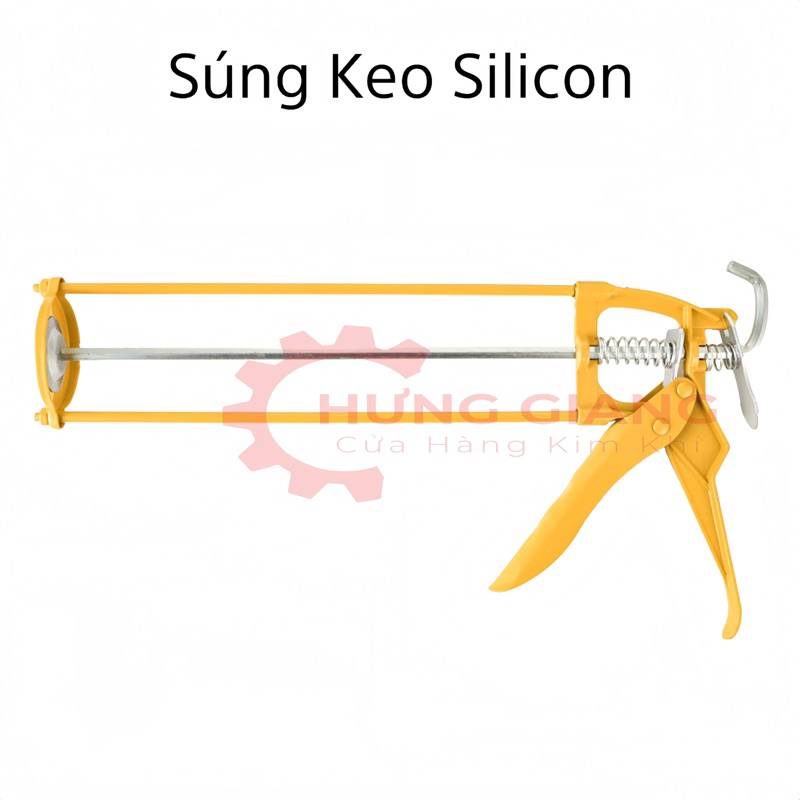 Súng Bắn Keo Silicon Màu Vàng Chính Hãng