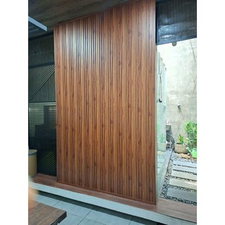 Tấm ốp tường 4 sóng thấp dài 2m9 vận chuyển cắt đôi 1m45
