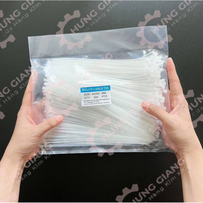 1 GÓI DÂY THÍT, DÂY NẠT NHỰA ĐỦ KÍCH CỠ
