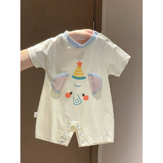 Bodysuit đùi cho bé, hoạ tiết voi con dễ thương