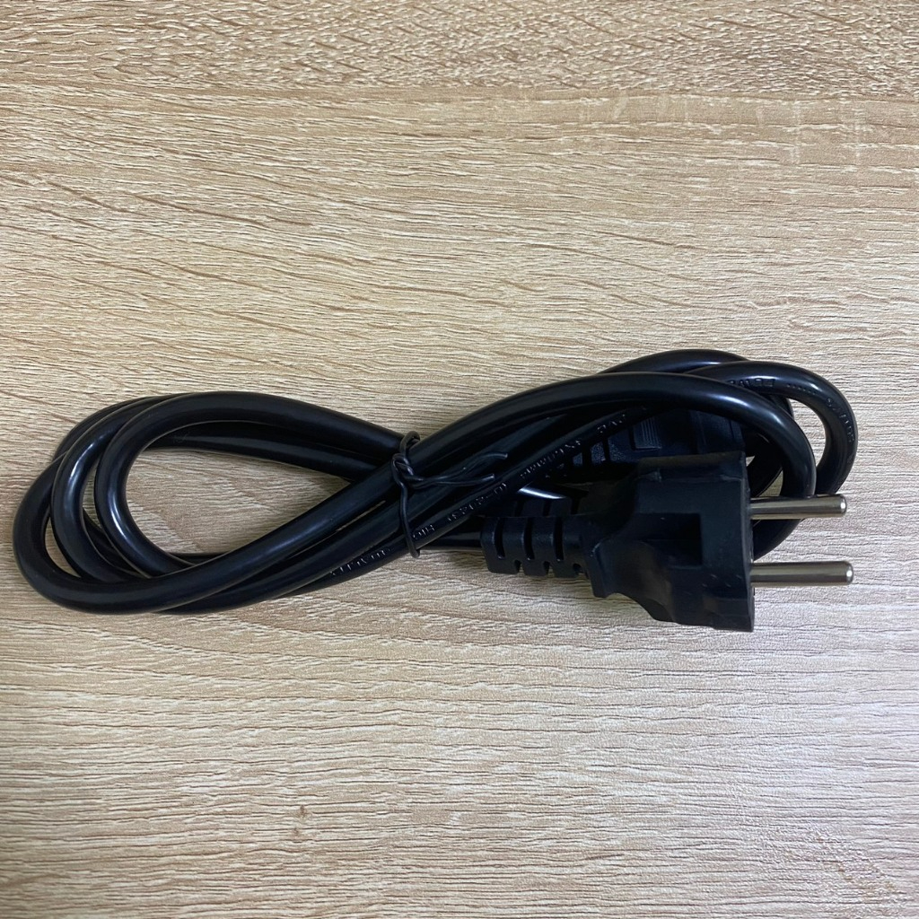 Dây cáp nguồn sạc Laptop 1m Dùng cho Bộ Sạc Laptop Dell Hp Lenovo Acer Asus Sony Toshiba New 100%