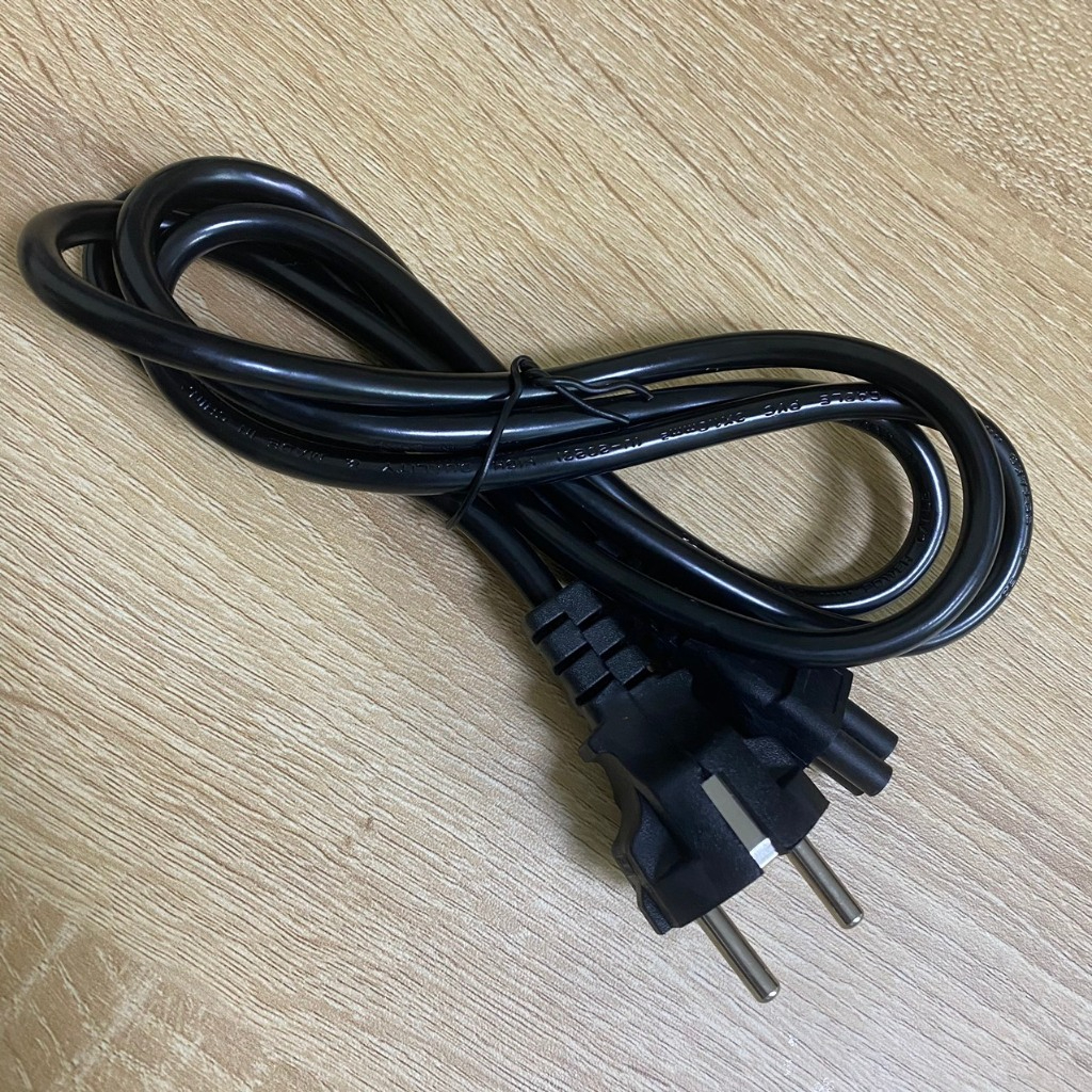 Dây cáp nguồn sạc Laptop 1m Dùng cho Bộ Sạc Laptop Dell Hp Lenovo Acer Asus Sony Toshiba New 100%
