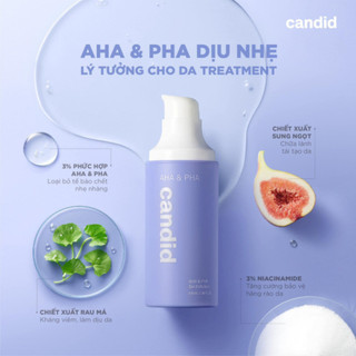 Gel Tẩy Tế Bào Chết C.a.nd.i.d AHA & PHA Gel Exfoliant Làm Mịn Da Khô, Da Nhạy Cảm 5ml Duduhouse