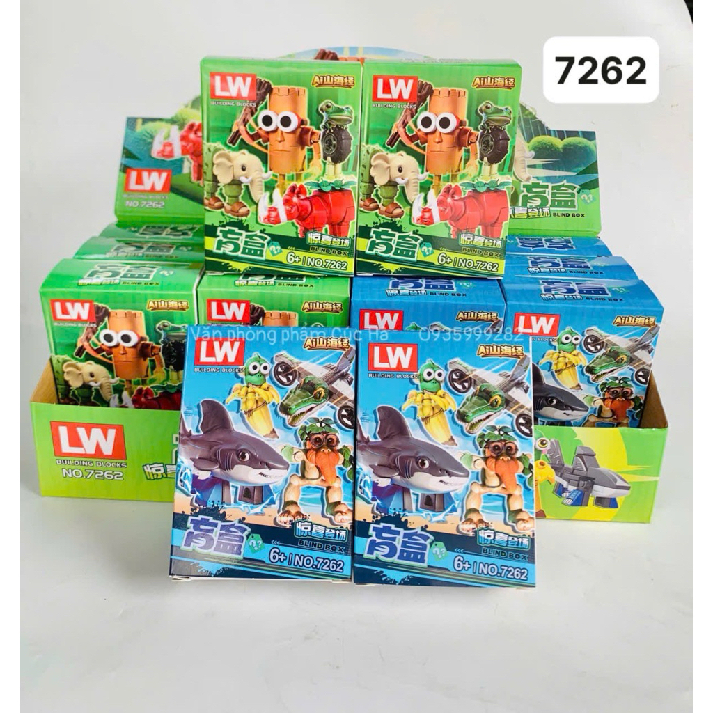 Lego nhân vật Brainrot 7262 và 8807 | Shopee Việt Nam