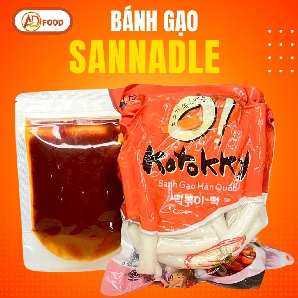 COMBO 1KG TOKBOKKI KÈM 200G SỐT