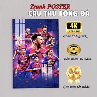 Tranh bóng đá - cầu thủ Cristiano Ronaldo CR7, in hình theo yêu cầu