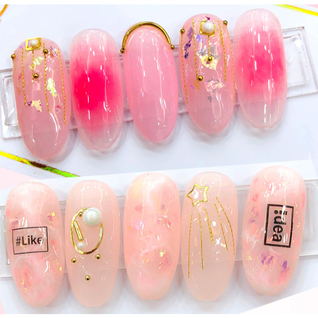 Sơn gel AS lẻ 6 màu hồng thạch nude BL