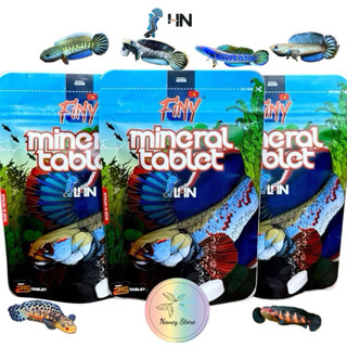 Khoáng cá cảnh Finy Mineral Tablet Viên Lớn | gói 10-55 viên Top khoán dây chuyền sx nhập indo bổ sung khoán điện giảicá