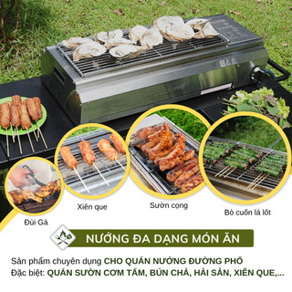 Bếp Nướng Than Gốm Mother GL600AS/ GL900AS | Không Nhóm Lửa - Không Khói Bụi - Không Quạt Than  | Hàng Chính Hãng