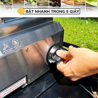 Bếp Nướng Than Gốm Mother GL600AS/ GL900AS | Không Nhóm Lửa - Không Khói Bụi - Không Quạt Than  | Hàng Chính Hãng