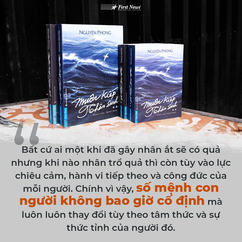 Sách - Combo Muôn Kiếp Nhân Sinh Tập 1 + 2 (Bìa Cứng) - First News