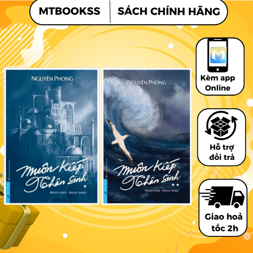 Sách - Combo Muôn Kiếp Nhân Sinh Tập 1 + 2 (Bìa Cứng) - First News