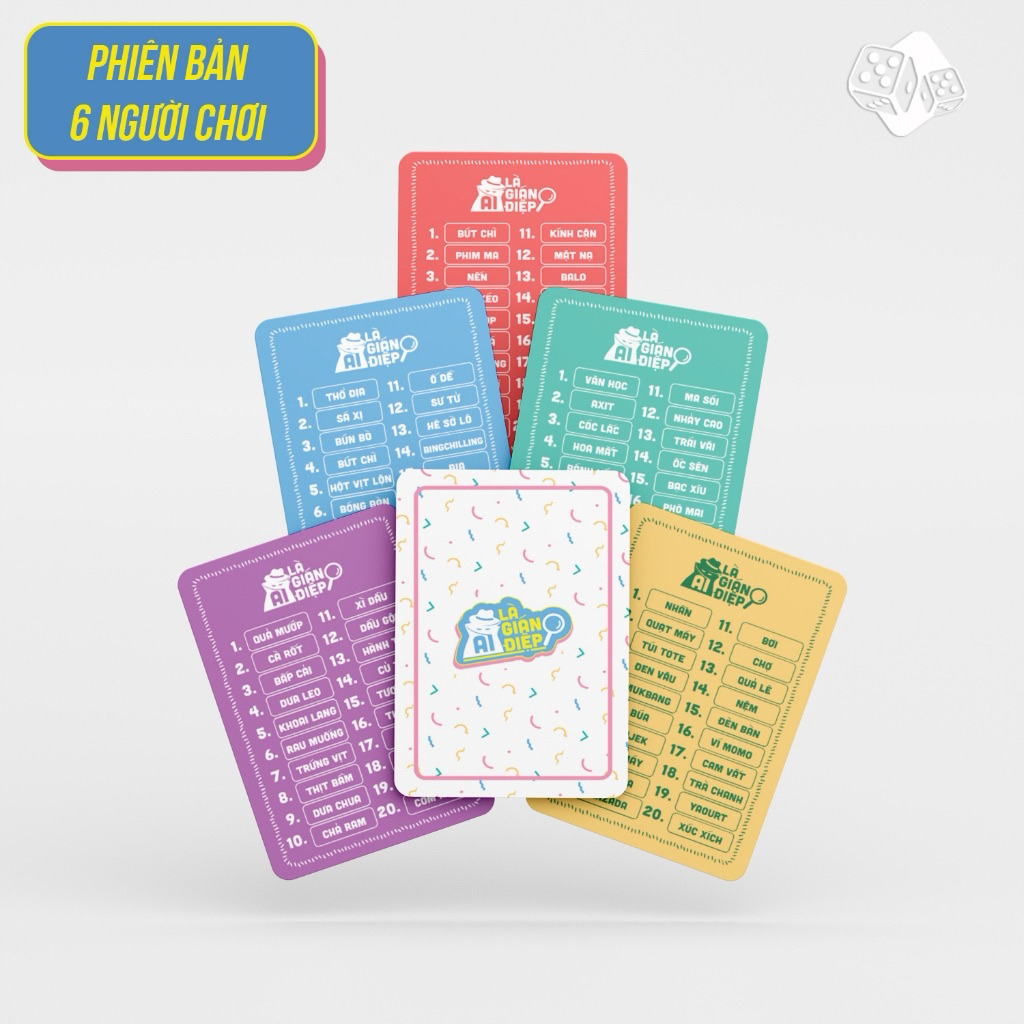 Bài Ai Là Gián Điệp Weplay 240 từ khoá keyword boardgame truy lùng spy we play