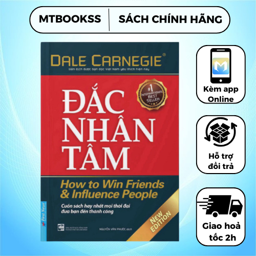 Sách - Đắc Nhân Tâm (khổ lớn) - First News