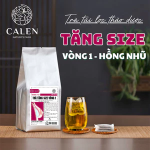 Trà tăng size vòng 1 nở ngực Calen Nature Farm đẩy size vòng 1 tự nhiên, cân đối, dùng từ 16 tuổi
