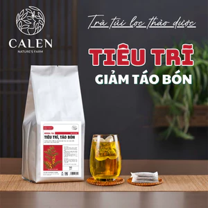 Trà trĩ Calen Nature Farm cho người trĩ nội, trĩ ngoại, trĩ lâu năm tái đi tái lại bịch 30 gói lọc
