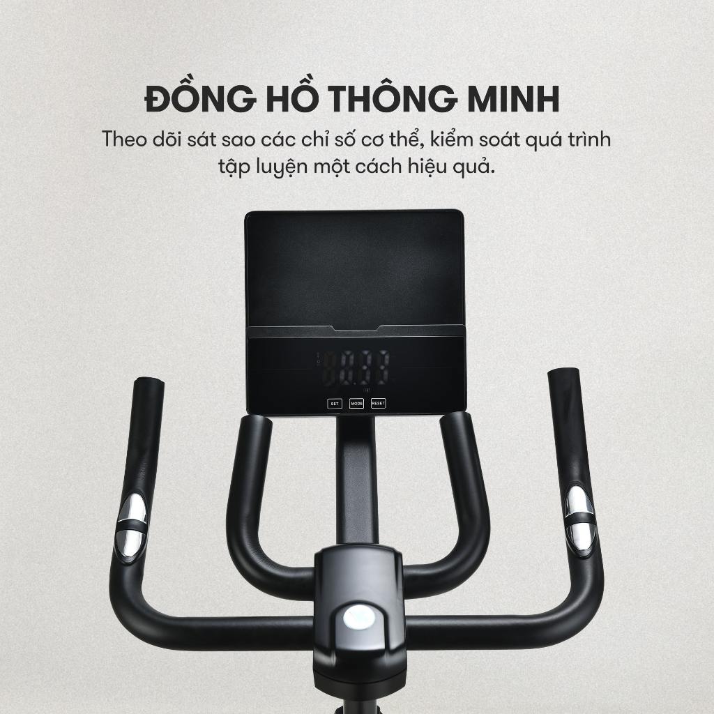 [KOL] Xe đạp tập KINGSPORT Active E-01 thiết kế năng động, bánh đà 6kg