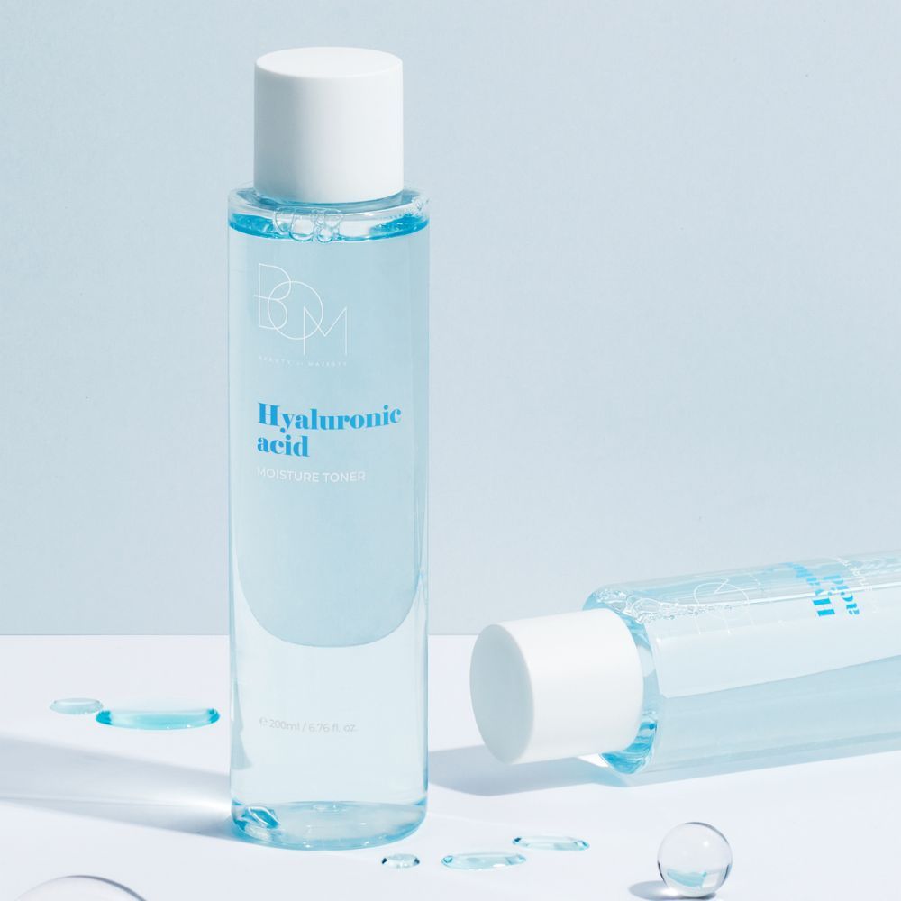 Nước Cân Bằng Dưỡng Ẩm BOM Hyaluronic Acid Moisture Toner 200ml
