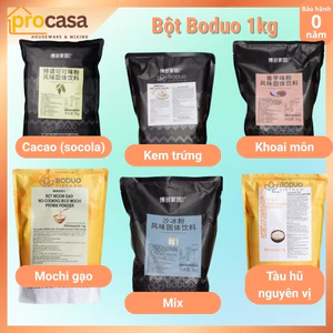 1kg - Bột Boduo Pha chế - bột ca cao - kem trứng - bột khoai môn - mix - bột sữa - tàu hũ - tàu hũ matcha