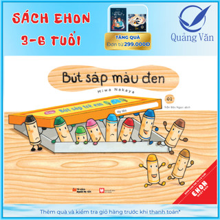 Sách Ehon Nhật Bản - Bút Sáp Màu Đen (Tập 1)