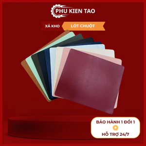 Lót chuột, thảm Trải Bàn Làm Việc Deskpad Da PU size Lớn Kiêm Miếng Lót Chuột Máy Tính Cỡ Lớn 80x40, 60x30, 26x21