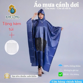 Áo Mưa Nhũ  - Cánh Dơi Phù Hợp Cho Nam Và Nữ
