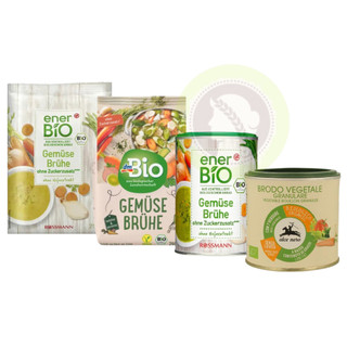 Bột nêm rau củ hữu cơ vegan stock powder  Alce Nero - Nobi