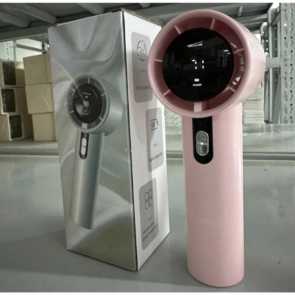 Quạt Cầm Tay Mini M11 Làm Mát Nhanh Với 120 Mức Gió, Sạc Nhanh, Màn Hình LCD Hiển Thị Tốc Độ Gió, Làm Mát Lên Đến 6H