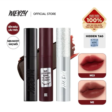 [FULL VỎ M13] SON KEM LÌ MERZY EDITION #M13 VAPOR RED