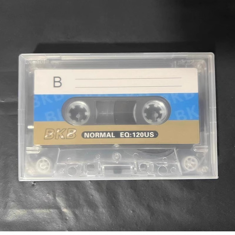 Băng ghi âm 60 phút băng cassette mới trống băng trắng ghi âm dùng thu nhạc, giọng hát hoặc tài liệu dạy tiếng Anh...