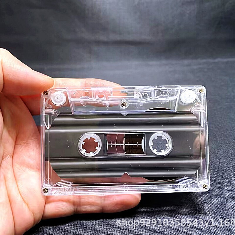 Băng ghi âm 60 phút băng cassette mới trống băng trắng ghi âm dùng thu nhạc, giọng hát hoặc tài liệu dạy tiếng Anh...